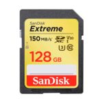 SanDisk Extreme 128GB 150MB/s UHS-I SDHC / SDXC Muistikortti