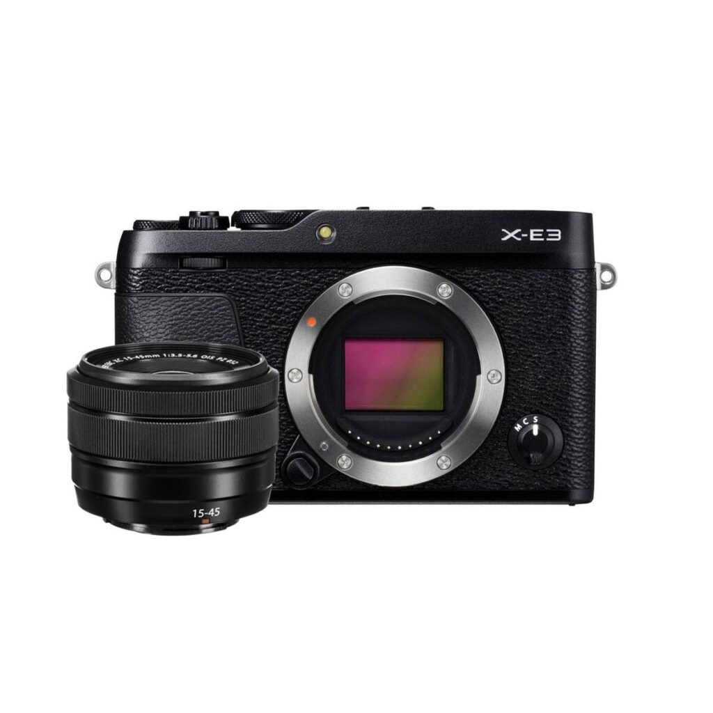 Fujifilm X-E3 Musta + Fujinon 15-45mm OIS PZ Fujifilm X-E3 Musta + Fujinon 15-45mm OIS PZ