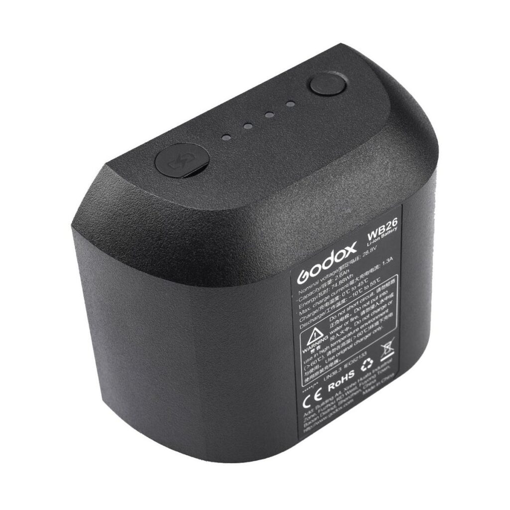 Godox AD600 PRO WB-26 Akku Godox AD600 PRO WB-26 Akku