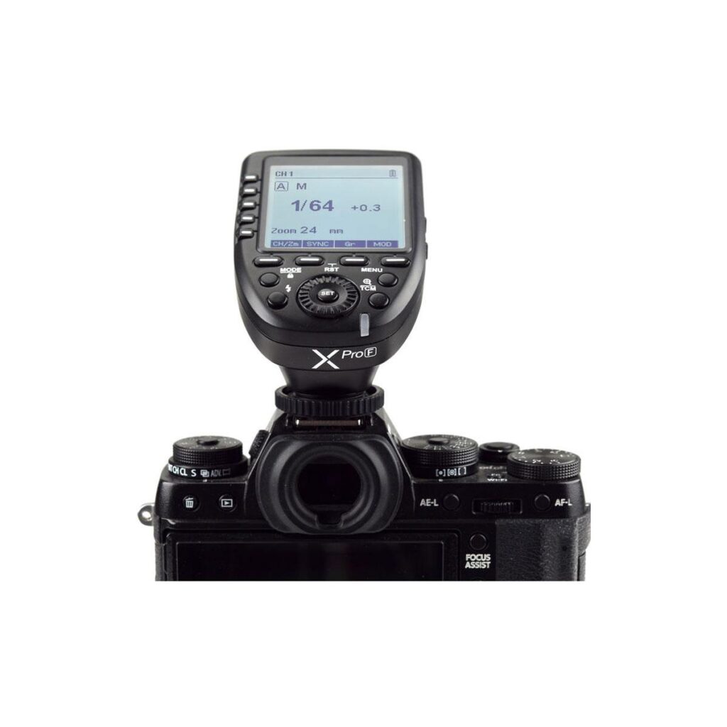 Godox XProF Fujifilm TTL/HSS radiolähetin Godox XProF Fujifilm TTL/HSS radiolähetin