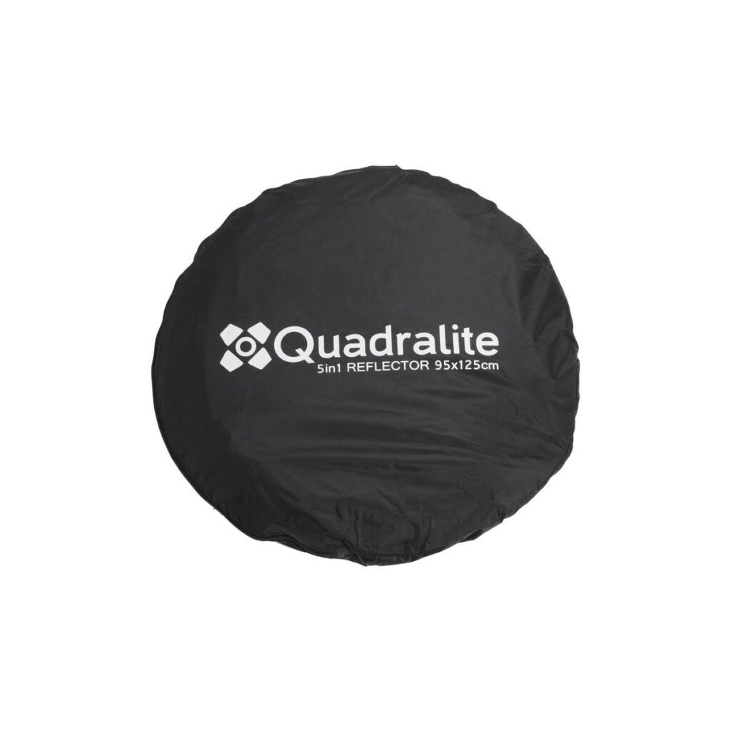 Quadralite Collapsible Reflector 5 in 1 – 95 x 125cm – Erä Quadralite Collapsible Reflector 5 in 1 – 95 x 125cm – Erä