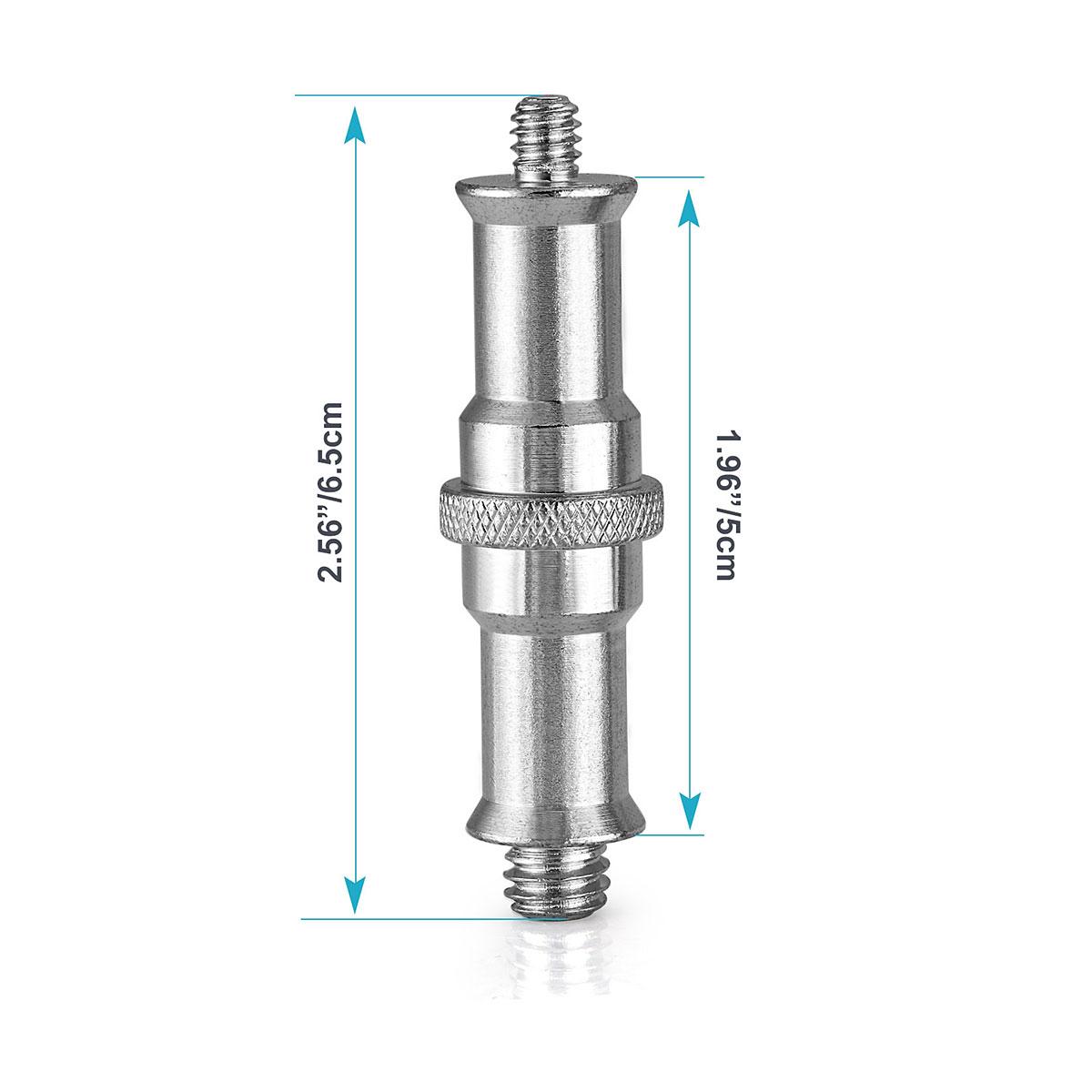 Lighting Stud / Spigot 3/8" - 1/4" studiojalusta-adapteri
