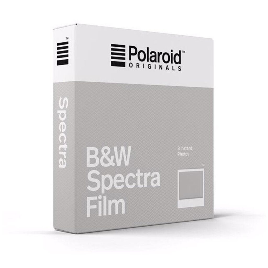 Polaroid Originals Spectra mustavalkofilmi Polaroid Originals Spectra mustavalkofilmi