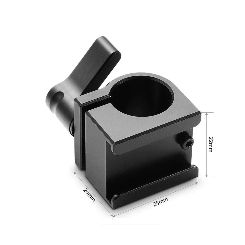 SmallRig 15mm Rod Clamp with Cold Shoe 1157 SmallRig 15mm Rod Clamp with Cold Shoe 1157