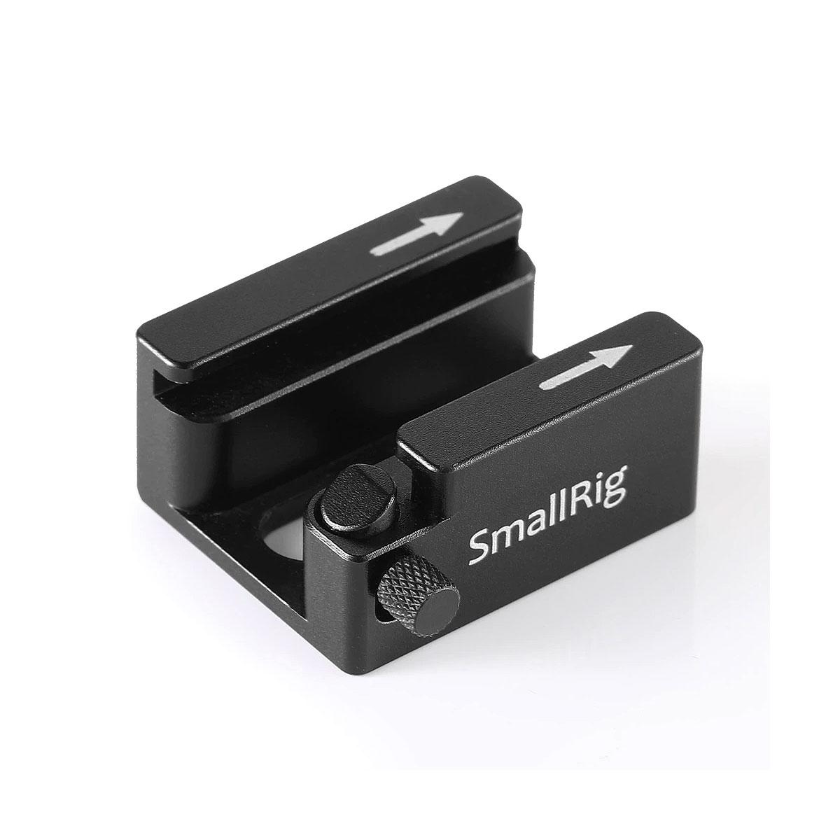 SmallRig Cold Shoe Mount Adapter with Anti-off Button 2260