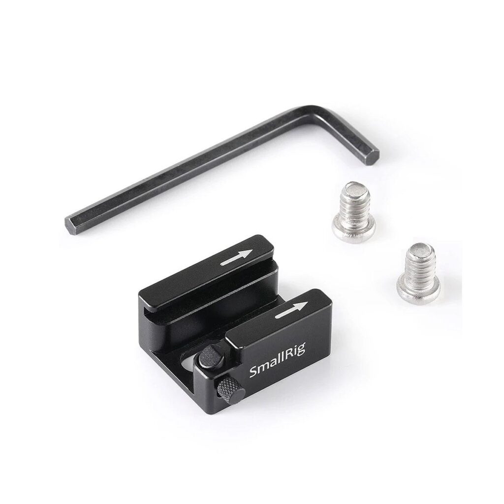 SmallRig Cold Shoe Mount Adapter with Anti-off Button 2260