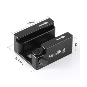 SmallRig Cold Shoe Mount Adapter with Anti-off Button 2260