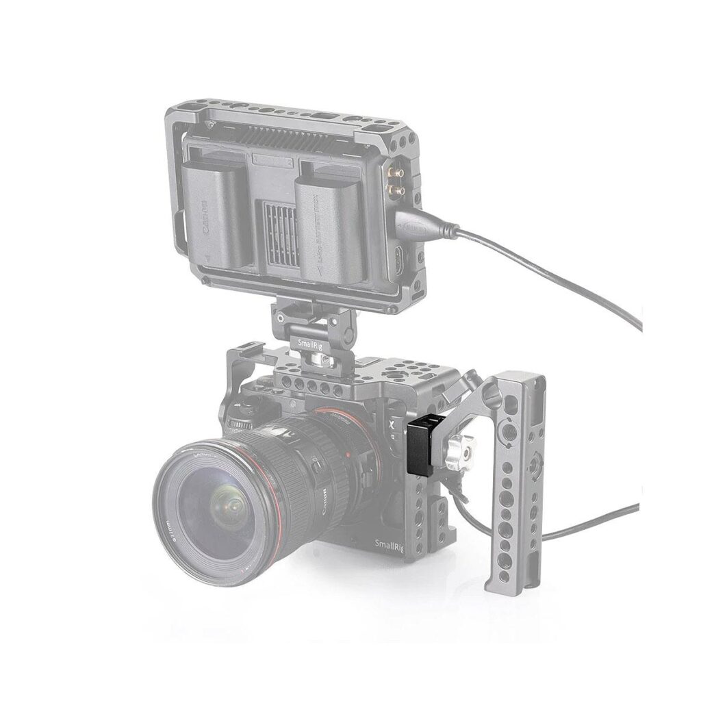SmallRig Cold Shoe Mount Adapter with Anti-off Button 2260