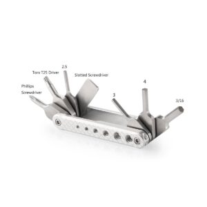 SmallRig Folding Tool Set with Screwdrivers and Wrenches 2213 SmallRig Folding Tool Set with Screwdrivers and Wrenches 2213