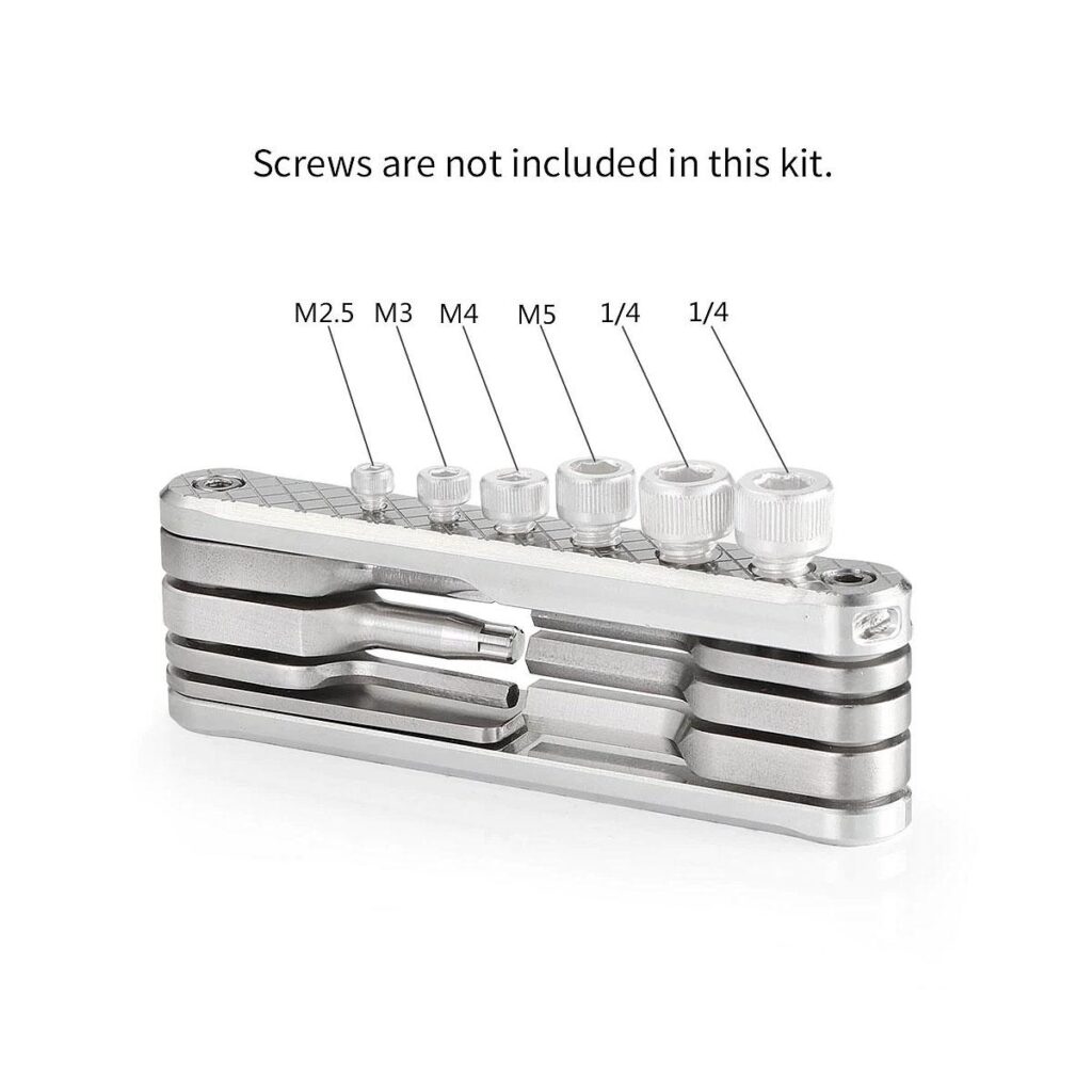 SmallRig Folding Tool Set with Screwdrivers and Wrenches 2213 SmallRig Folding Tool Set with Screwdrivers and Wrenches 2213