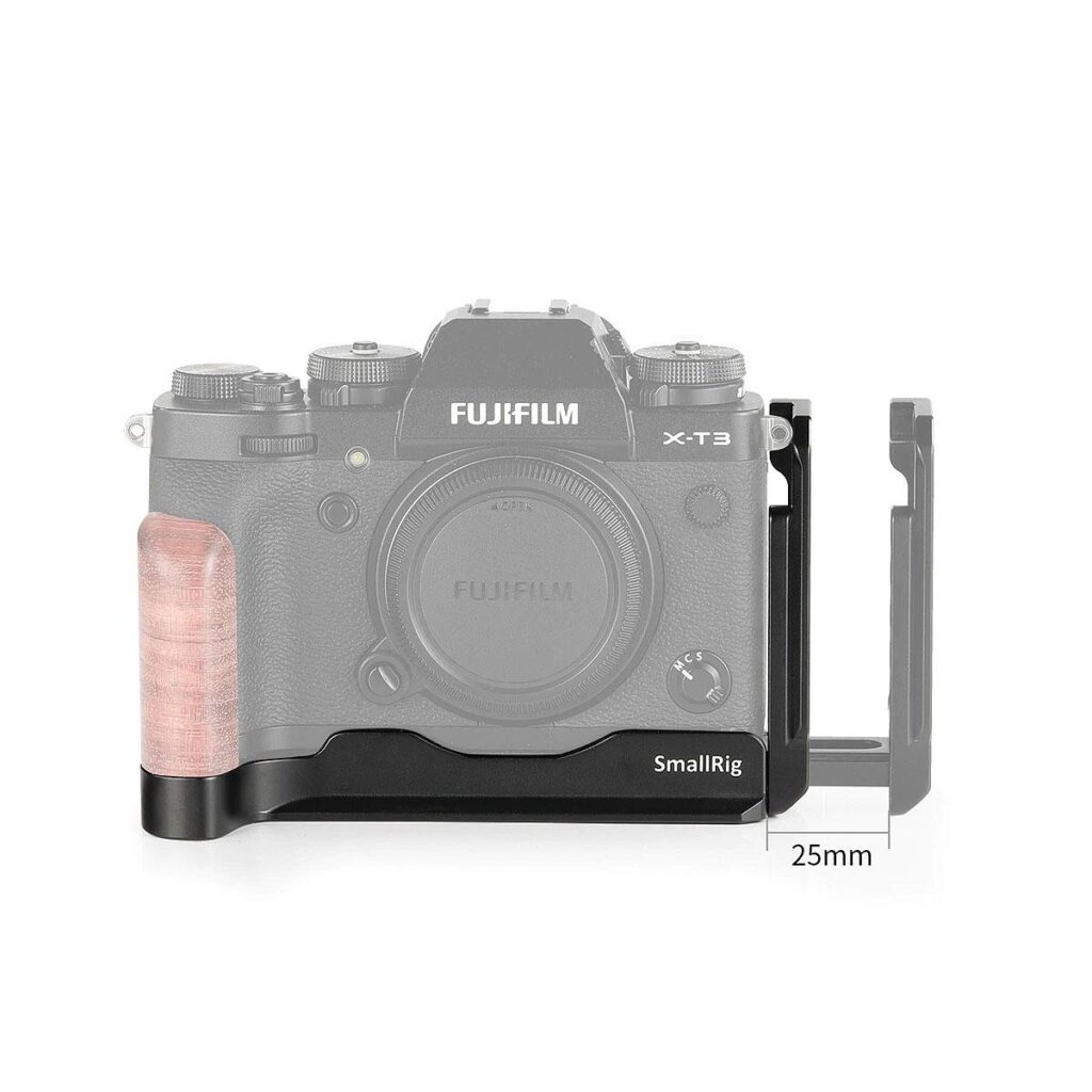 SmallRig L-Bracket for Fujifilm X-T3 and X-T2 Camera 2253 SmallRig L-Bracket for Fujifilm X-T3 and X-T2 Camera 2253