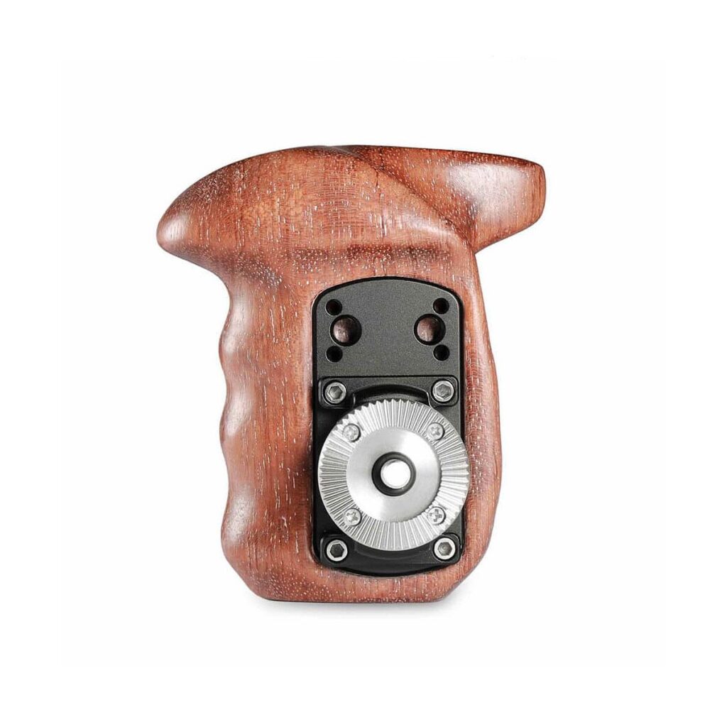 SmallRig Right Side Wooden Grip with Arri Rosette 1941 SmallRig Right Side Wooden Grip with Arri Rosette 1941