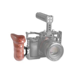 SmallRig Right Side Wooden Grip with Arri Rosette 1941 SmallRig Right Side Wooden Grip with Arri Rosette 1941