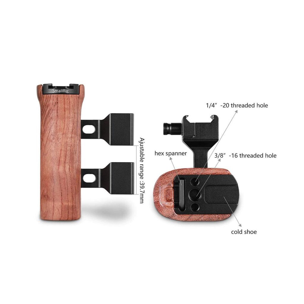SmallRig Wooden NATO Side Handle 2187