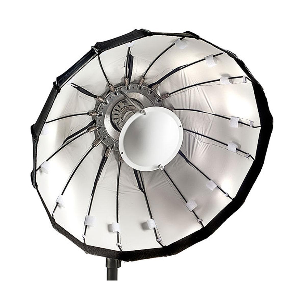 Lencarta Folding Beauty Dish 80cm Hopeinen - Profoto