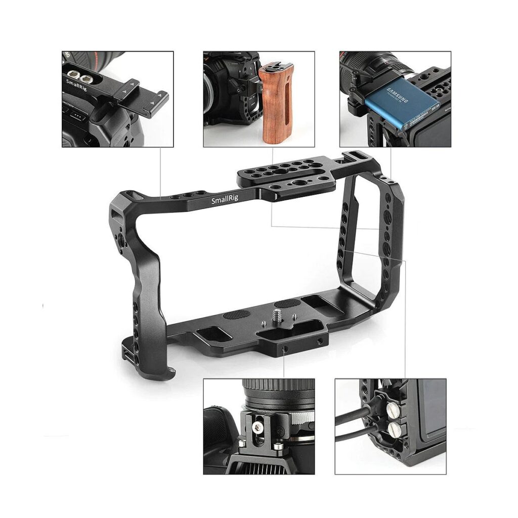 SmallRig Cage for Blackmagic Design Pocket Cinema Camera 4K 2203 SmallRig Cage for Blackmagic Design Pocket Cinema Camera 4K 2203
