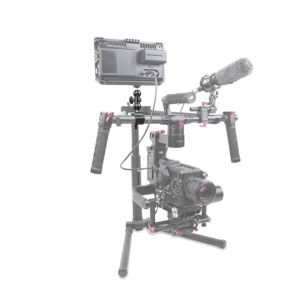 SmallRig Double Ballhead with 25mm Rod Clamp for DJI Ronin M/Ronin MX/Freefly MOVI 1878 SmallRig Double Ballhead with 25mm Rod Clamp for DJI Ronin M/Ronin MX/Freefly MOVI 1878