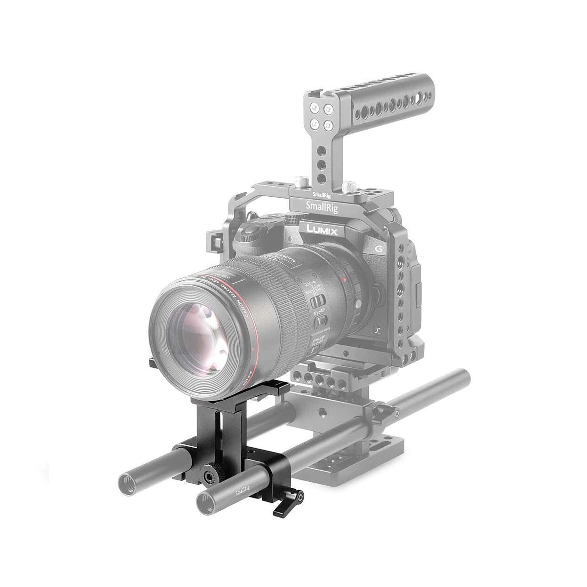 [EOL] SmallRig Long Lens Support with Dual 15mm Rod Clamp 1087 - 62716 ...