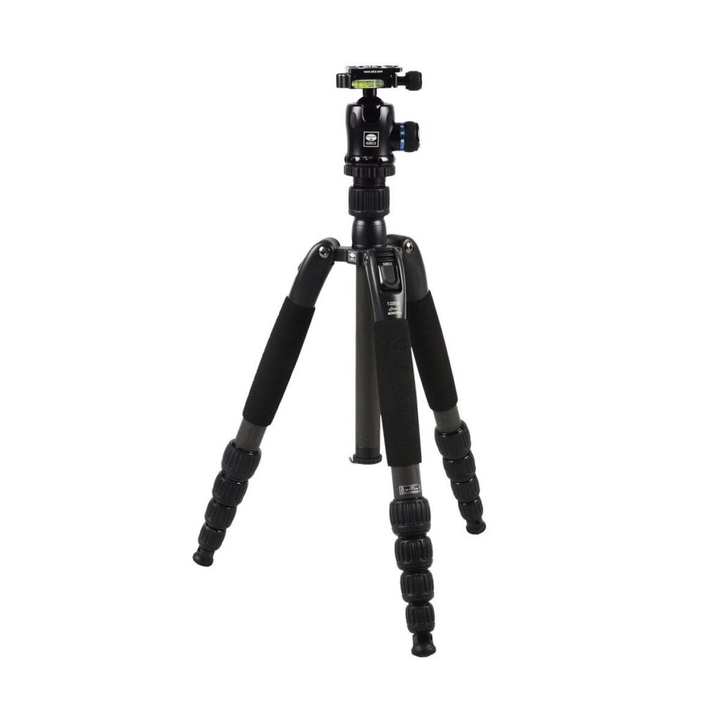 SIRUI T-2205SK Hiilikuitukolmijalka + K-20x kuulapää SIRUI T-2205SK Hiilikuitukolmijalka + K-20x kuulapää