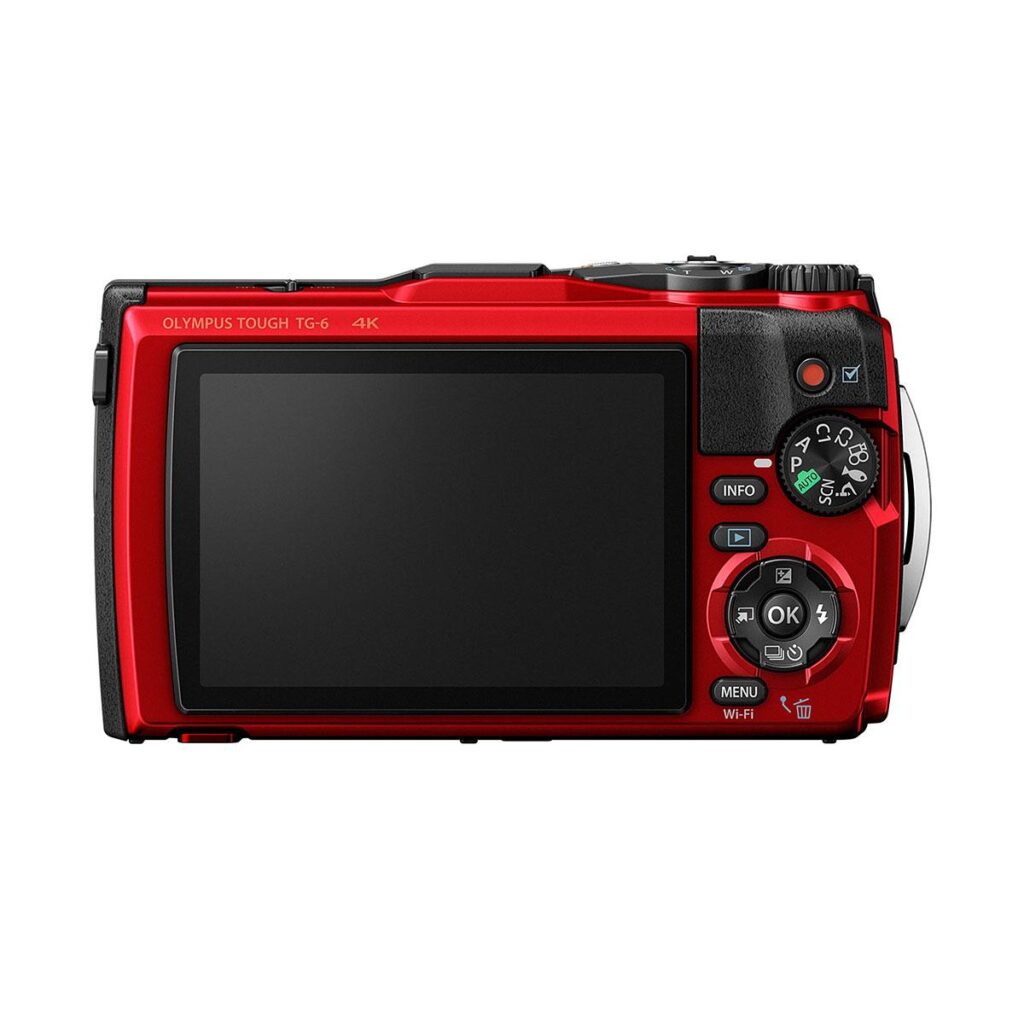Olympus Tough TG-6 Punainen