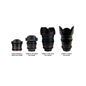 Samyang Kit VDSLR Wide Angle with Hard Case - Sony Samyang Kit VDSLR Wide Angle with Hard Case - Sony