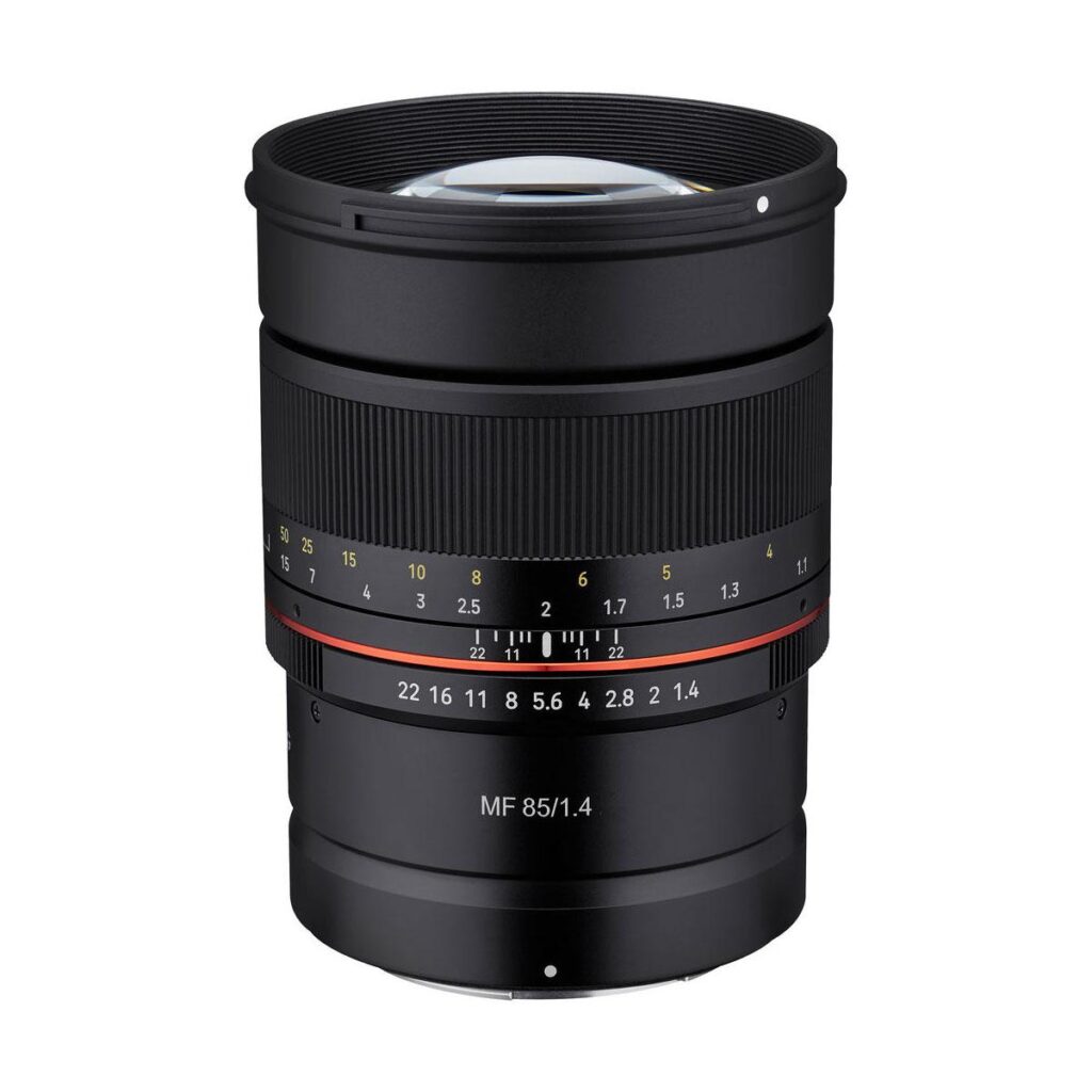 Samyang MF 85mm f/1.4 – Canon RF Samyang MF 85mm f/1.4 – Canon RF