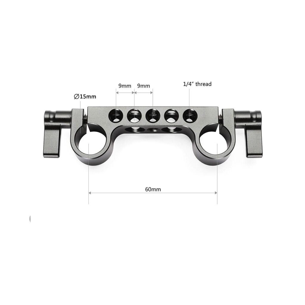 SmallRig Super Lightweight 15mm-Railblock 2 kpl 2061 SmallRig Super Lightweight 15mm-Railblock 2 kpl 2061