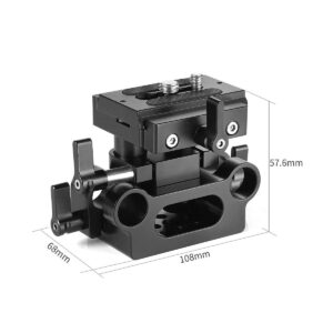 SmallRig Universal 15mm Rail Support System Baseplate 2272 SmallRig Universal 15mm Rail Support System Baseplate 2272
