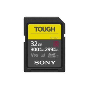 SONY Pro Tough SD 128GB 18x stronger UHS-II R300 W299 V90 SONY Pro Tough SD 128GB 18x stronger UHS-II R300 W299 V90