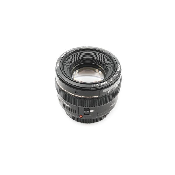 Canon EF 50mm f/1.4 – Käytetty