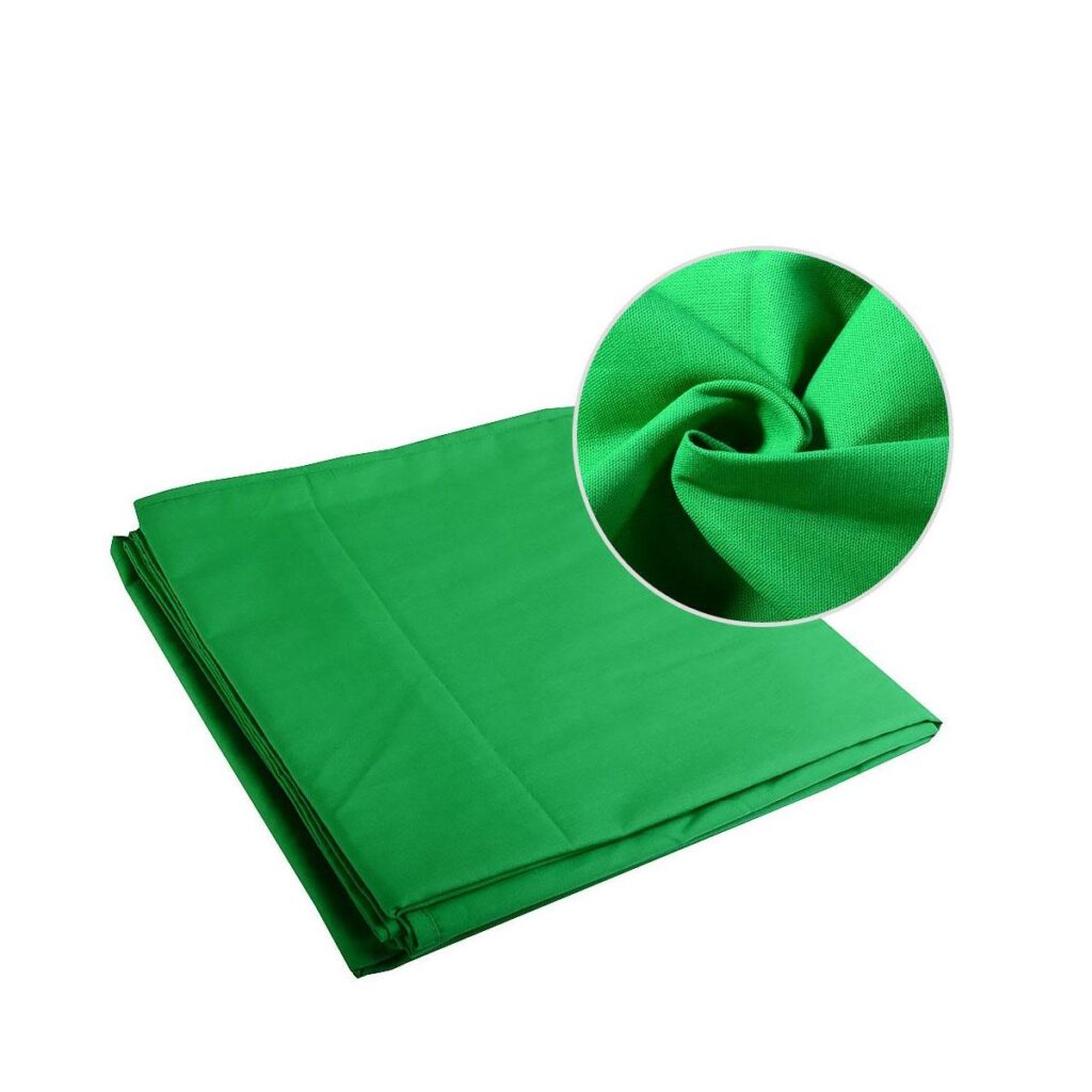 Vihreä Chromakey taustakangas 3 x 5m Vihreä Chromakey taustakangas 3 x 5m
