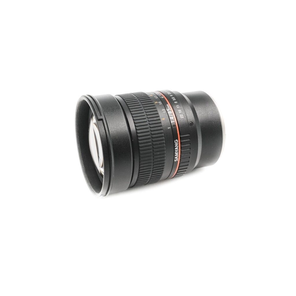 Samyang MF 85mm f/1.4 Fuji X-mount – Käytetty Samyang MF 85mm f/1.4 Fuji X-mount – Käytetty