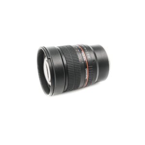 Samyang MF 85mm f/1.4 Fuji X-mount – Käytetty Samyang MF 85mm f/1.4 Fuji X-mount – Käytetty