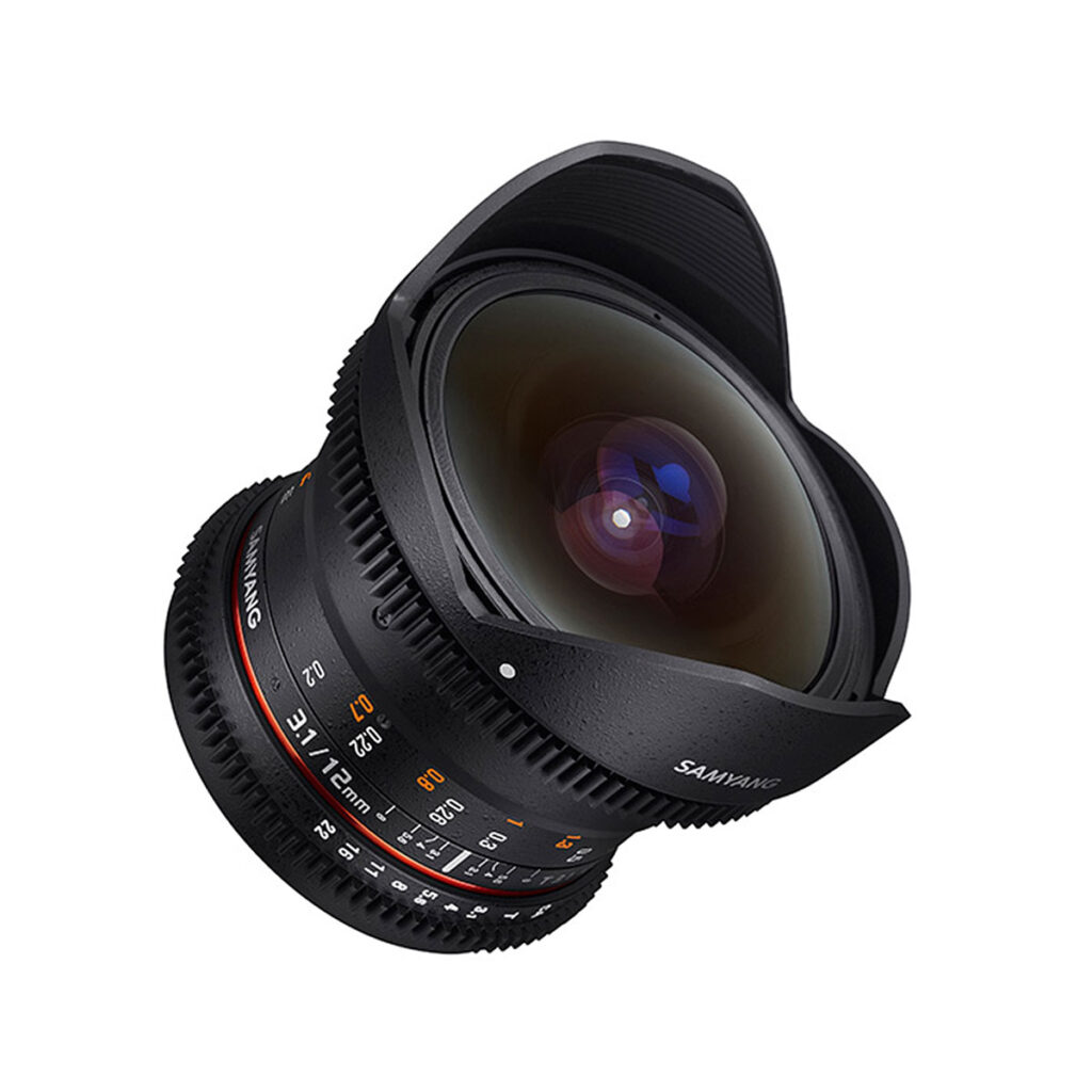 Samyang 12mm T3.1 VDSLR ED AS NCS Fish-eye – Sony E Samyang 12mm T3.1 VDSLR ED AS NCS Fish-eye – Sony E
