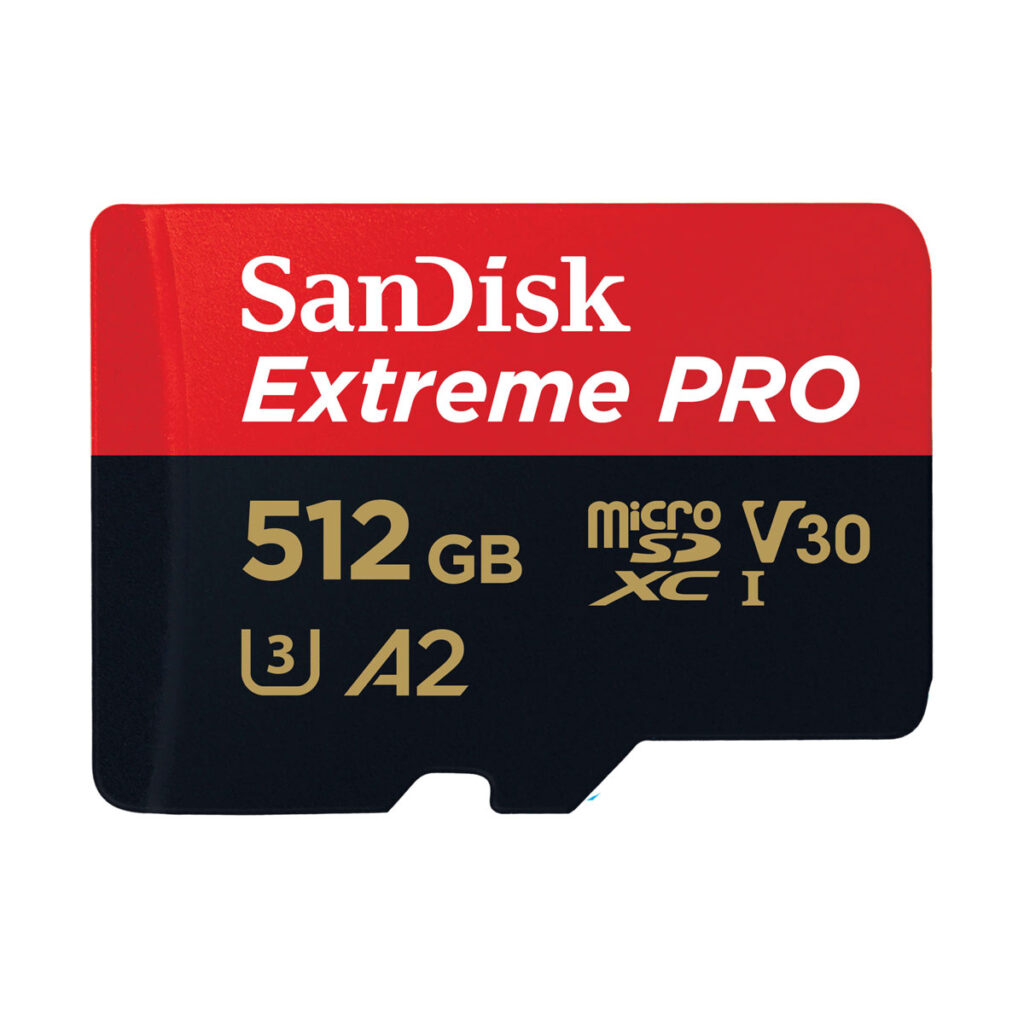 Sandisk 512GB Extreme Pro 170MB/s MicroSDXC Muistikortti Sandisk 512GB Extreme Pro 170MB/s MicroSDXC Muistikortti