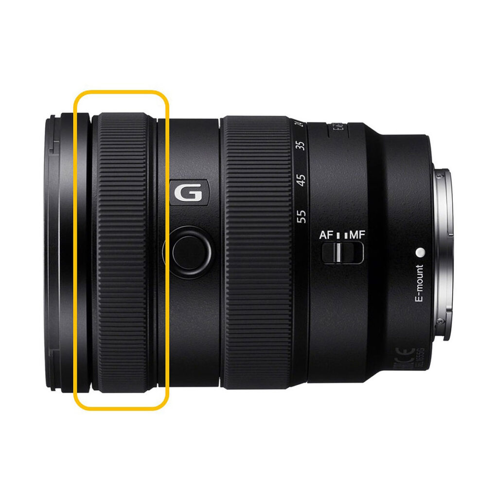 Sony E 16-55mm f/2.8 G objektiivi Sony E 16-55mm f/2.8 G objektiivi