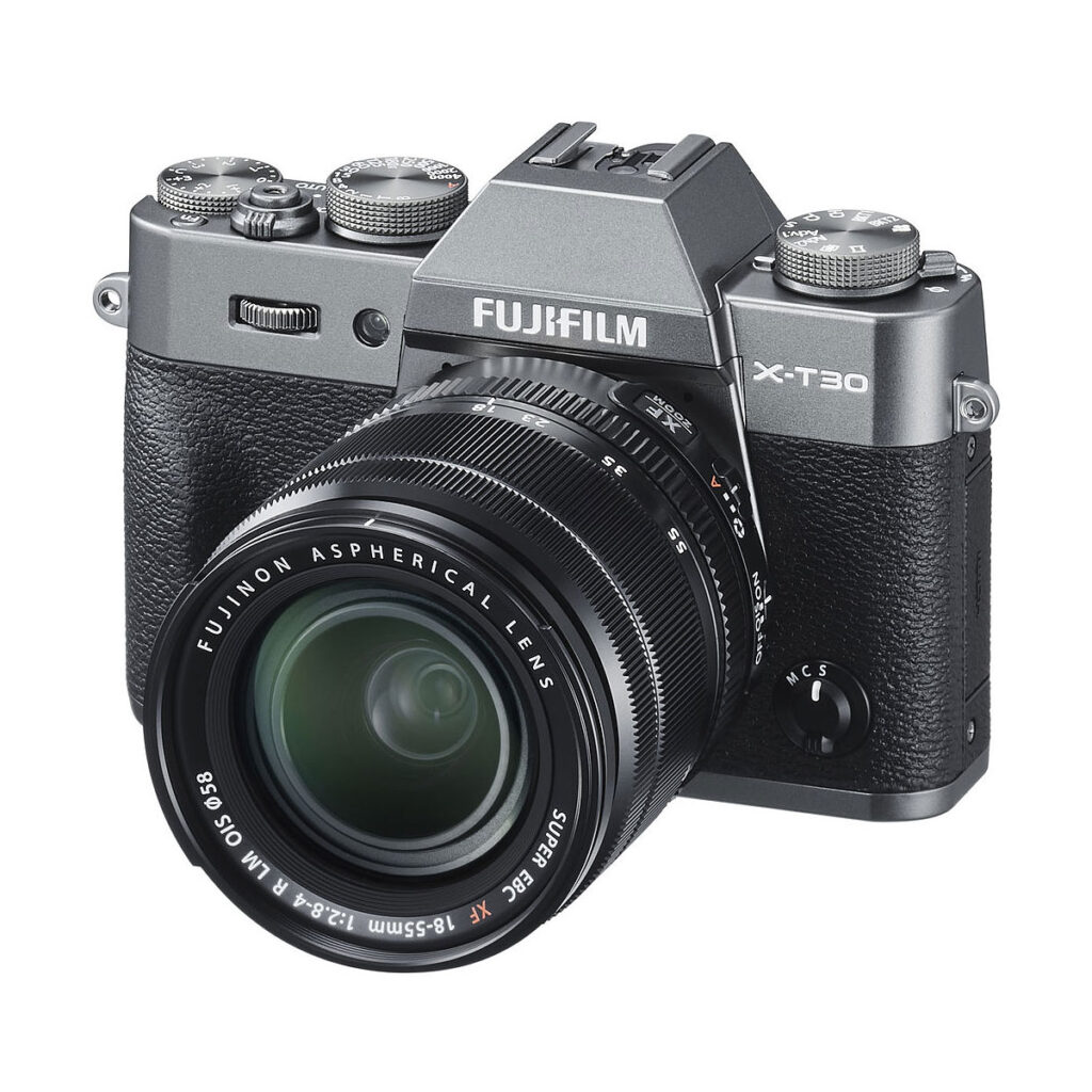 Fujifilm X-T30 Charcoal Silver + Fujinon XF 18-55mm f/2.8-4.0 OIS Fujifilm X-T30 Charcoal Silver + Fujinon XF 18-55mm f/2.8-4.0 OIS