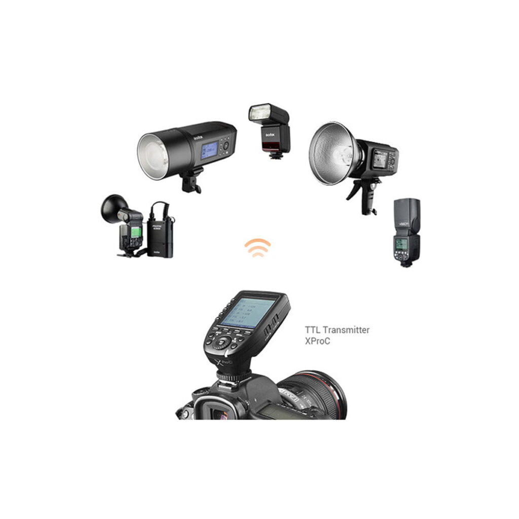 Godox V350C Salama Canon kameroille Godox V350C Salama Canon kameroille