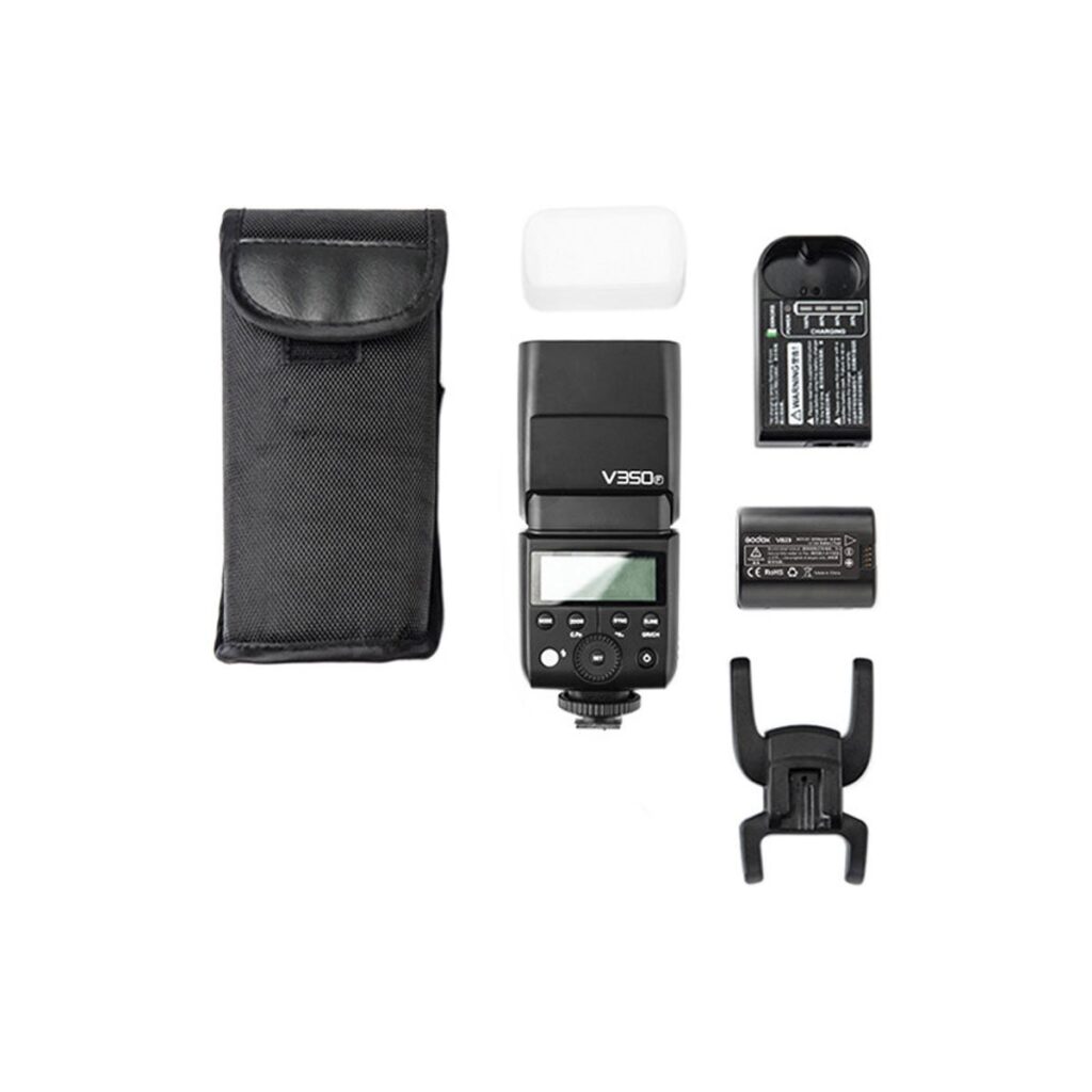 Godox V350F Salama Fujifilm kameroille Godox V350F Salama Fujifilm kameroille