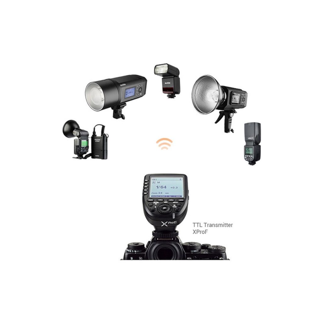 Godox V350F Salama Fujifilm kameroille Godox V350F Salama Fujifilm kameroille