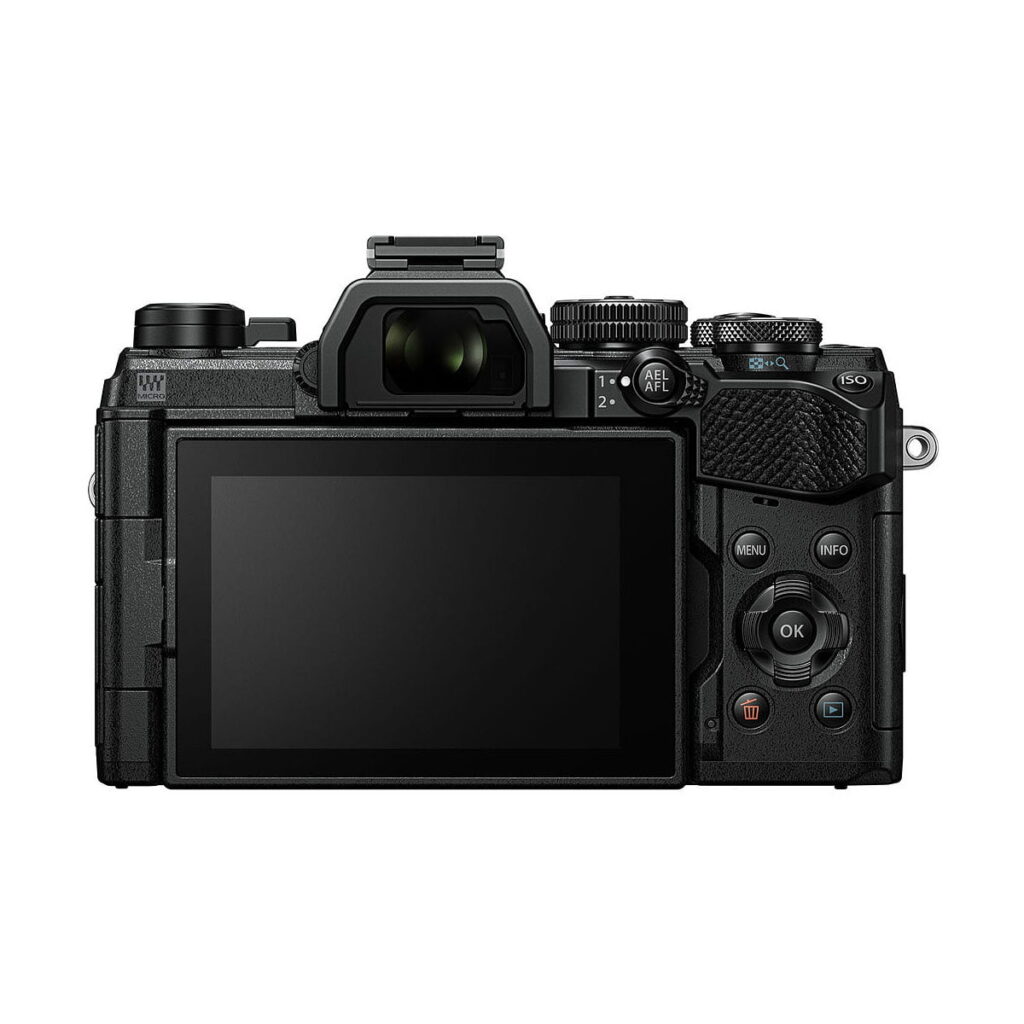 Olympus OM-D E-M5 MK III runko – Musta