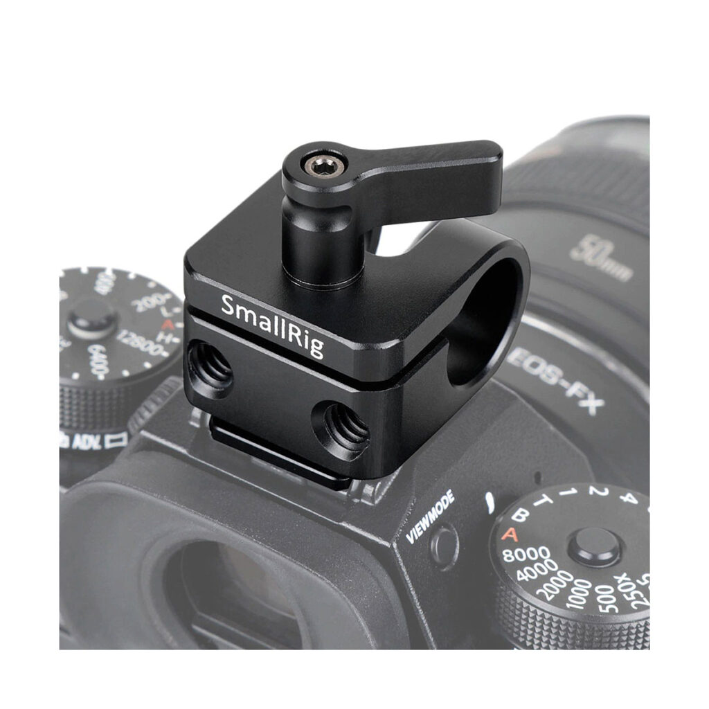 SmallRig 15mm Rod Clamp with Cold Shoe 1597 SmallRig 15mm Rod Clamp with Cold Shoe 1597
