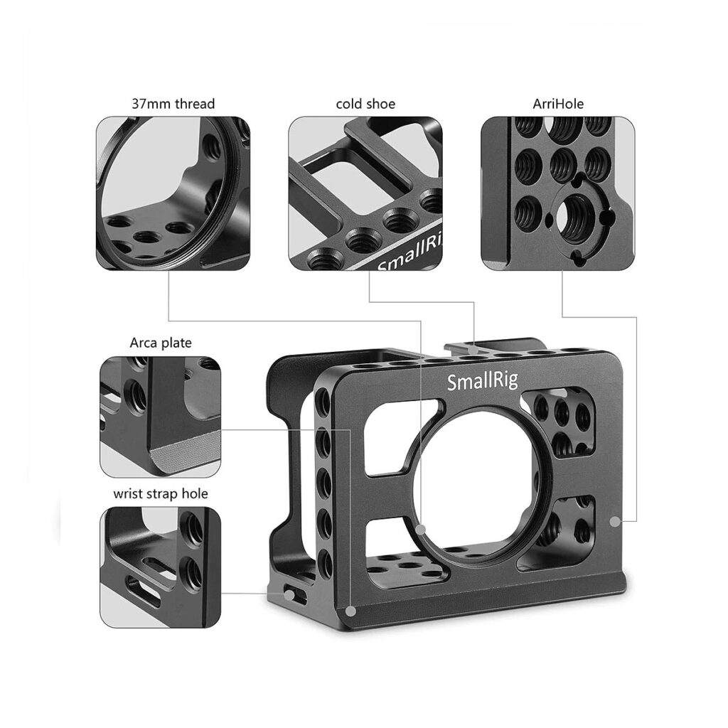 SmallRig Camera Cage for Sony RX0 2106 SmallRig Camera Cage for Sony RX0 2106