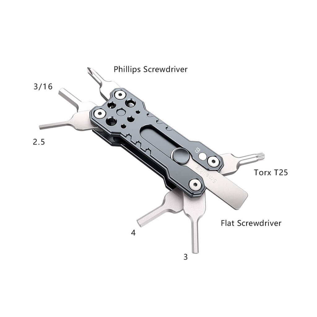 SmallRig Folding Screwdriver Kit Hunter AAK2373 – Monitoimityökalu SmallRig Folding Screwdriver Kit Hunter AAK2373 – Monitoimityökalu