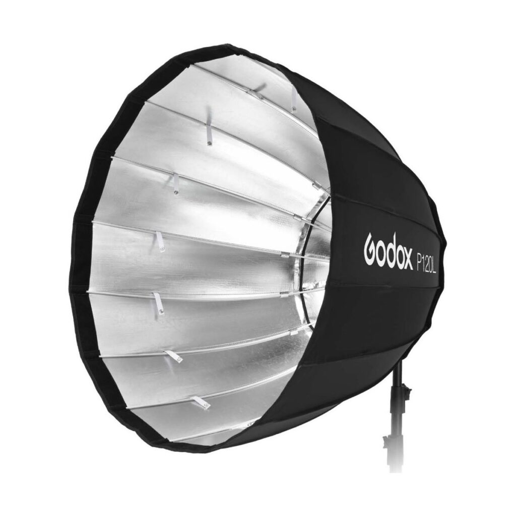 Godox P120L Deep Parabolic Softbox 120cm Bowens Godox P120L Deep Parabolic Softbox 120cm Bowens
