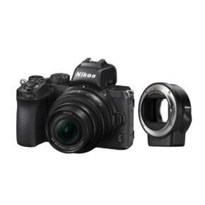 Nikon Z50 + Nikkor Z DX 16-50mm f/3.5-6.3 VR + FTZ adapteri Nikon Z50 + Nikkor Z DX 16-50mm f/3.5-6.3 VR + FTZ adapteri