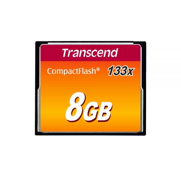 Transcend CF 8gb 133x – Käytetty