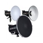 Lencarta 40cm Medium Beauty Dish Valkoinen