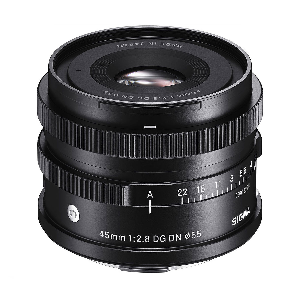 Sigma 45mm f/2.8 DG -objektiivi,  L-Mount