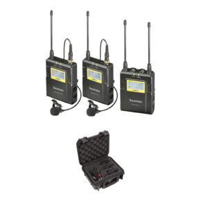 Saramonic UwMic9 RX9+TX9+TX9 + SR-C8 Kuljetuslaukku Saramonic UwMic9 RX9+TX9+TX9 + SR-C8 Kuljetuslaukku